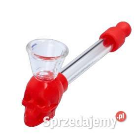 Lufka Szklana Fifka Czaszka z Silikonowymi śląskie Ostrowy nad Okszą