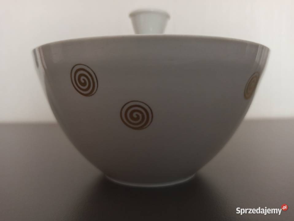 Bombonierka cukiernica ANTYK porcelana Weimar Warpechy Stare