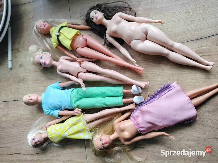 Lalki barbie Mattel Hasbro i Ken używane zestaw Choszczno