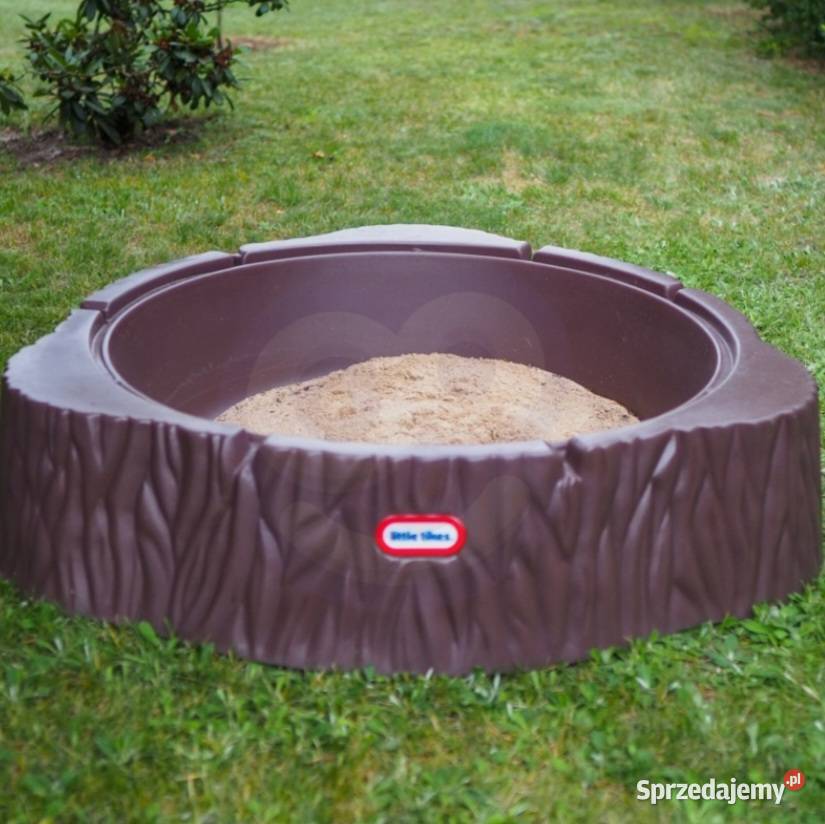 Piaskownica Pieniek z pokrywą dzieci Little mazowieckie sprzedam