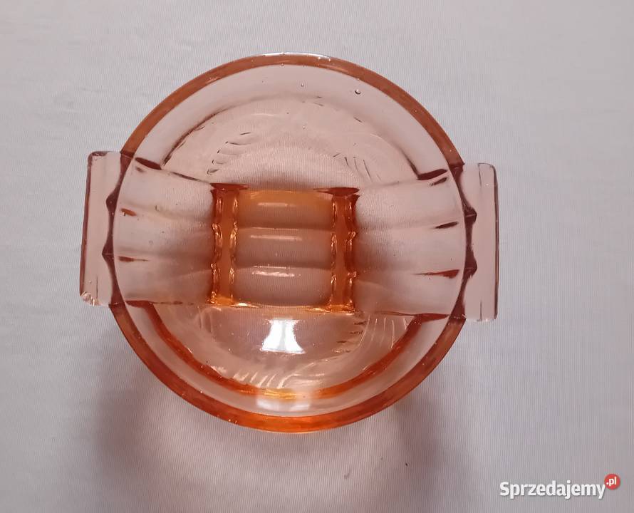 Różowa miseczka art deco Hortensja 460 w