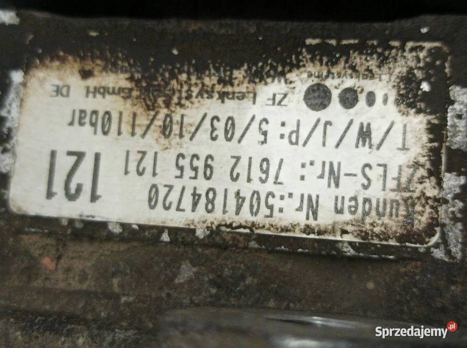 POMPA WSPOMAGANIA 7612955121 23 JTD HPI Fiat