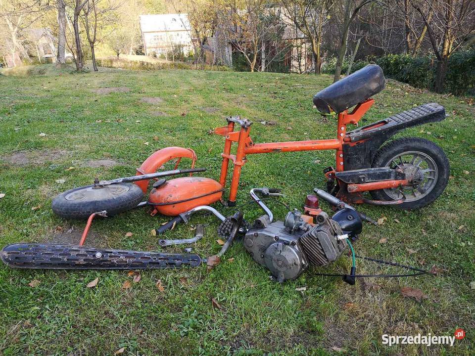 Motorynka dwa komary ramy części Kańczuga sprzedam