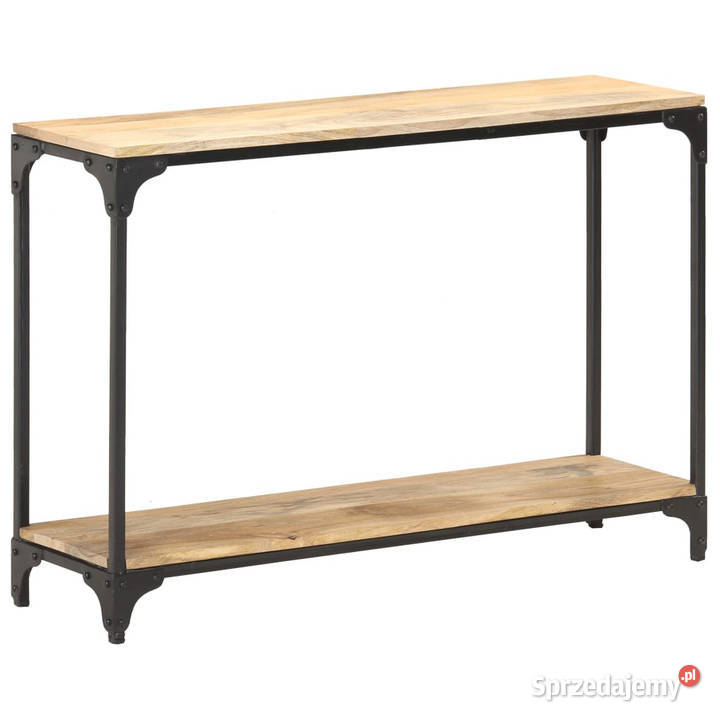 Stolik konsolowy 110 x 30 x 75 lite drewno mango mazowieckie Warszawa