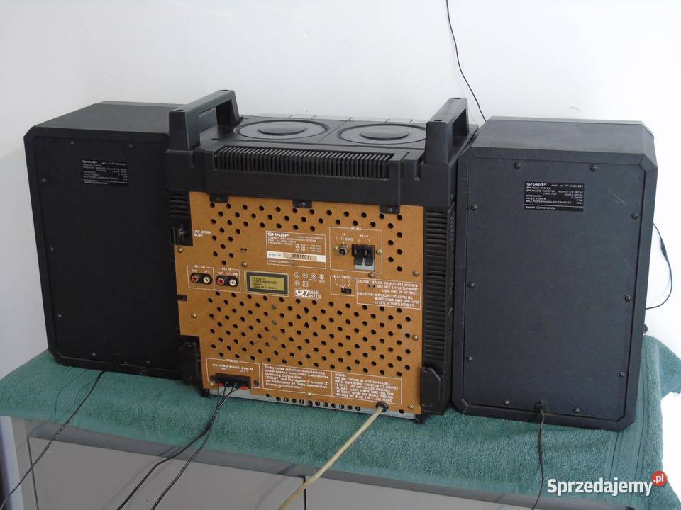 Wieża Sharp CDX200AV świetny dźwięk Vintage