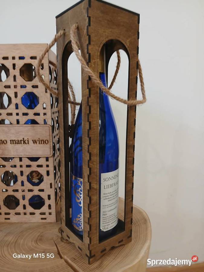 Skrzynka na wino bo foliówka to obciach małopolskie Skawina sprzedam