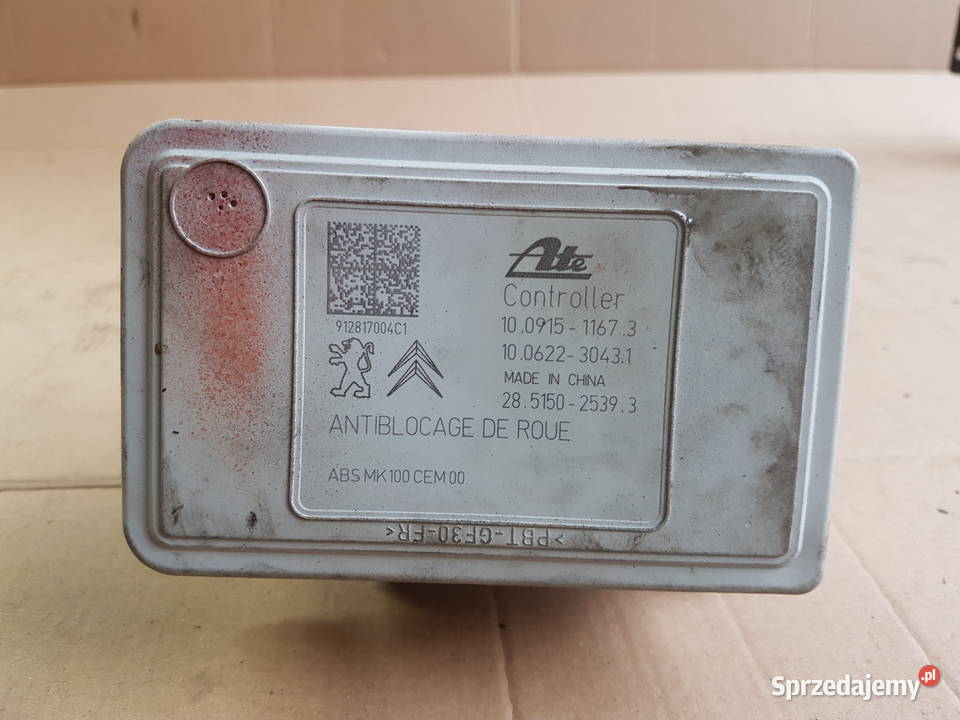 Citroen C3 Picasso lift pompa hamulcowa ABS esp Legnica