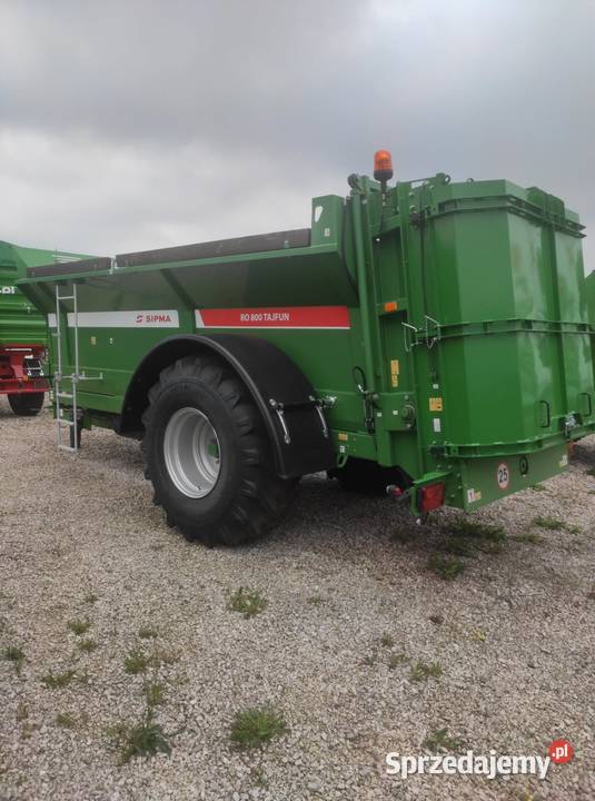 Rozrzutnik obornika Sipma Tajfun 6Ton Rozrzutniki obornika łódzkie Kozenin