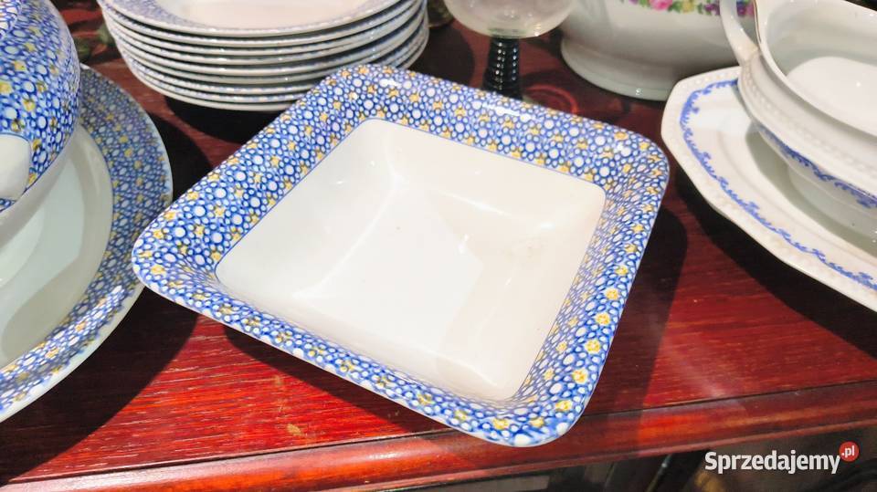 Stary komplet obiadowy łódzkie Chorzew