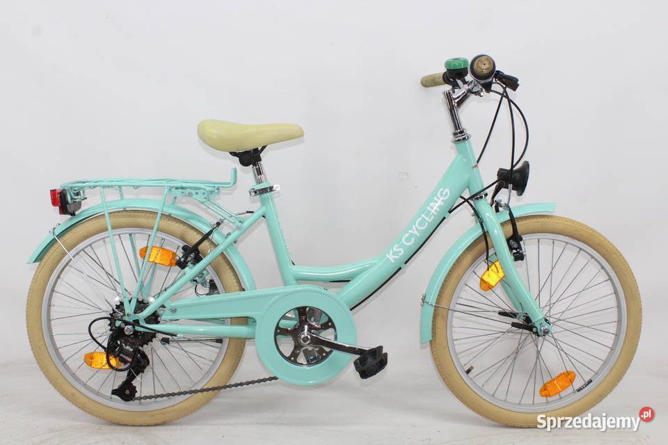 Rower dziecięcy KS CYCLING 6 biegów Koła 20 dolnośląskie Milicz sprzedam