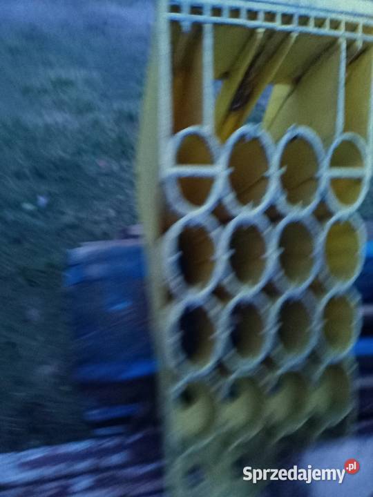 Klin pod kolo żółty naczepa tir