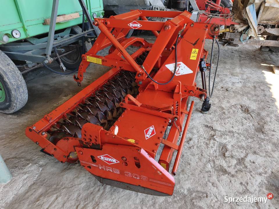 Agregat uprawowo siewny KUHN HRB 302 szer3m wielkopolskie Rusko