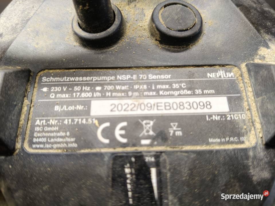 Pompa Neptun NSP E 70 Końskie sprzedam