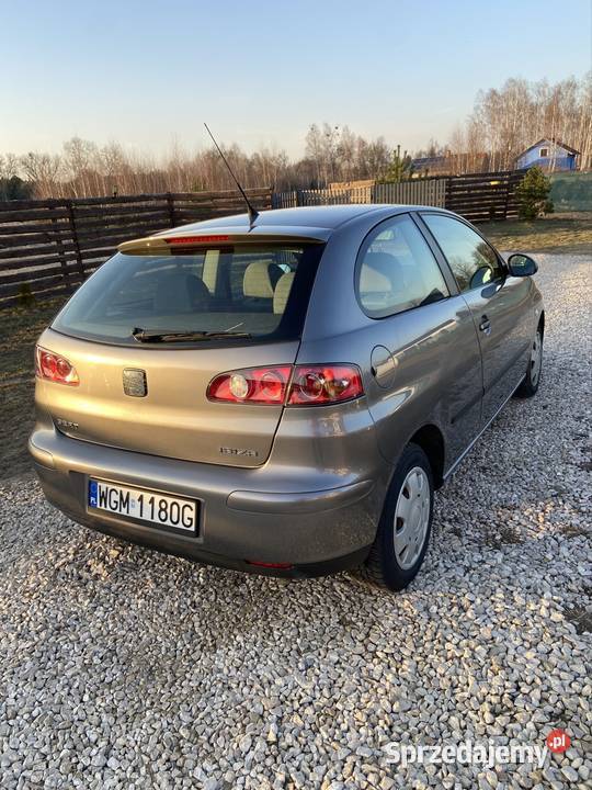 Seat Ibiza 12 benzyna 2003 288000km Samochody osobowe mazowieckie Bednary