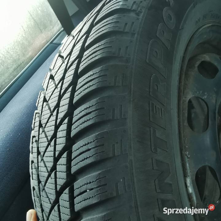 Opony zimowe 15 felgi stalowe 5x100 Samochodowe Rzeszów