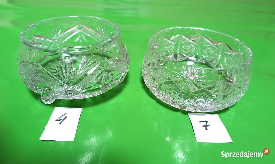 Miski kryształowe kryształy 2 Opole