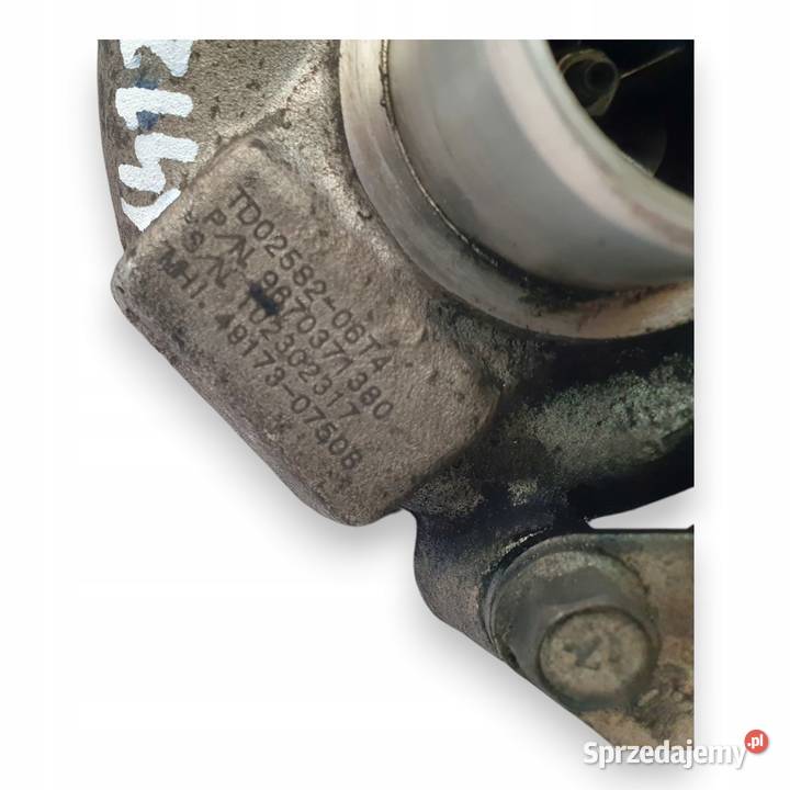 TURBOSPRĘŻARKA Citroen C3 C4 Berlingo Peugeot