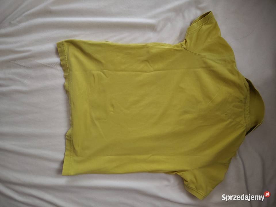 Żółte polo Tommy Hilfiger Klasyk Logo Rozmiar M dolnośląskie