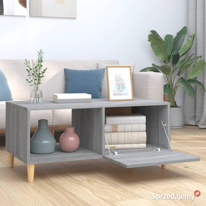 Stolik kawowy szary dąb sonoma 895x50x40 Stoły Warszawa