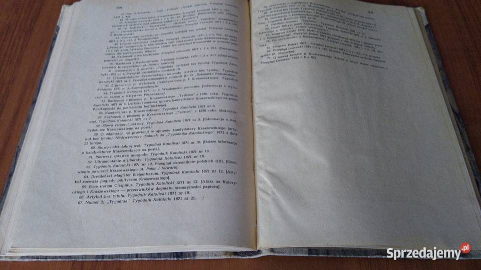 Publicystyka Józefa Ignacego Kraszewskiego w pomorskie Gdańsk sprzedam