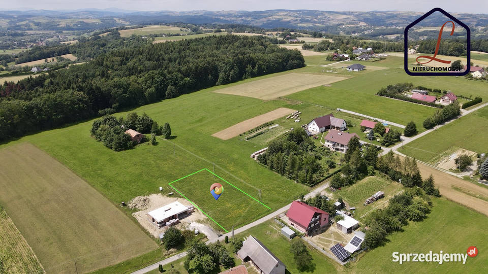 Działka budowlana o pow 1253ar Polna gmina