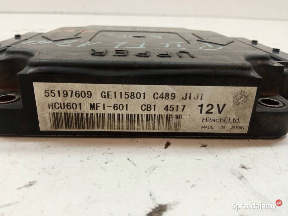 STEROWNIK SILNIKA 55197609 18 B HGT Fiat Punto