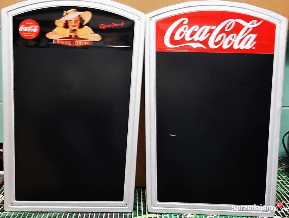 Sprzedam Kolekcjonerskie 2 Tablice Coca Cola Katowice
