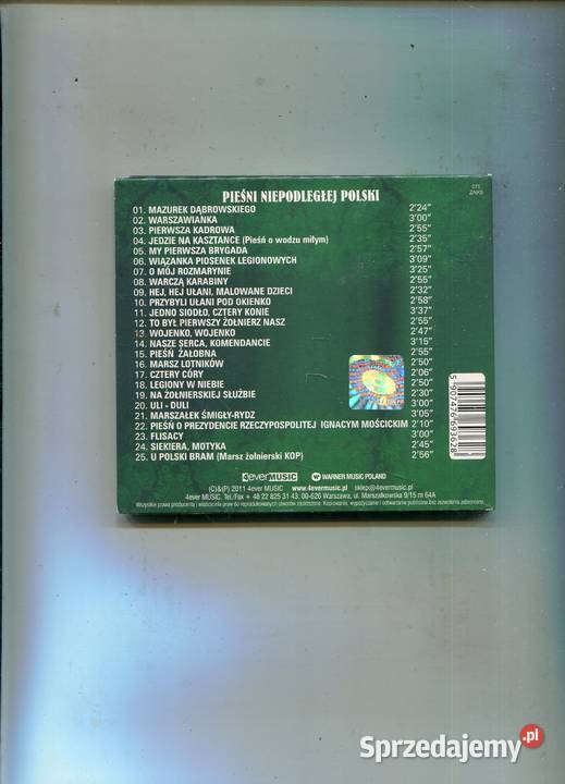 Pieśni Niepodległej Polski Nagrania z lat Szczecin sprzedam