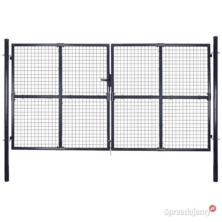 vidaXL Brama ogrodowa z siatki galwanizowana Warszawa