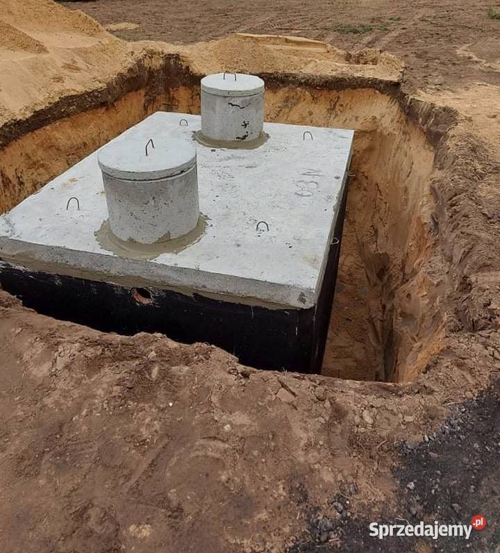 Szambo Zbiornik Betonowy Oczyszczalnia Kanał Trawniki-Kolonia