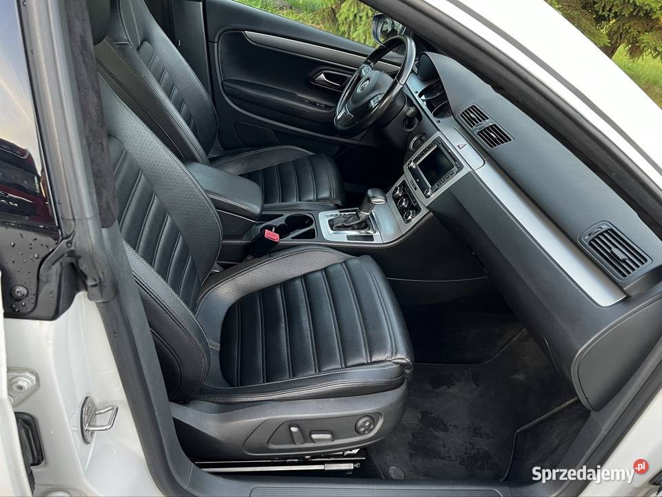VW Passat CC Sport 20 TFSI 200 DSG Czarna klimatyzacja lubuskie Sulechów