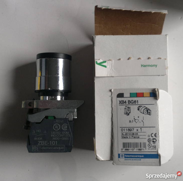 przycisk sterowniczy XB4BG61 Telemecanique