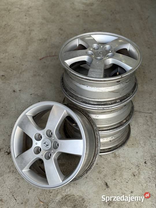 Felgi aluminiowe Hyundai Tucson R16 5x1143 ET46 Samochodowe