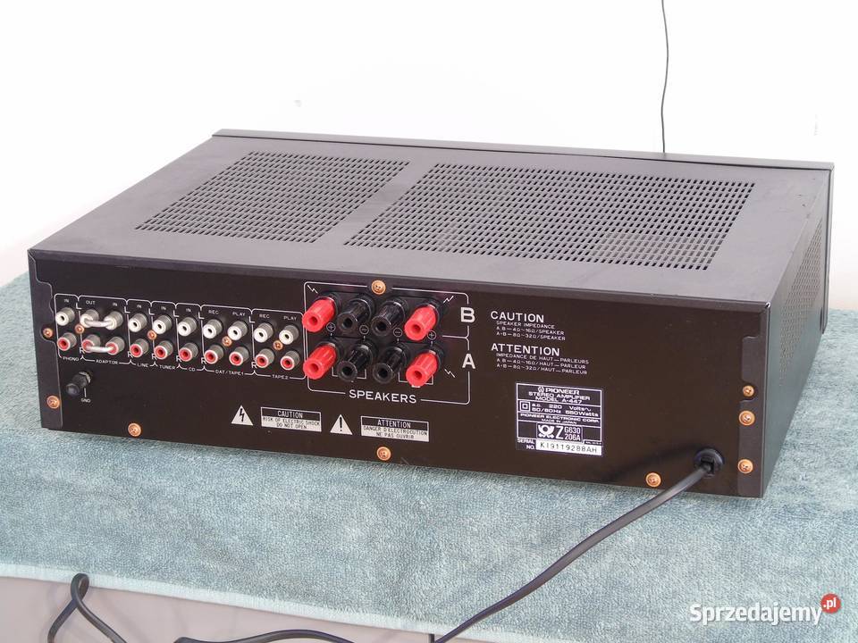 Wzmacniacz Pioneer A447 mocny 550 wat śliczny i podkarpackie Jasło sprzedam