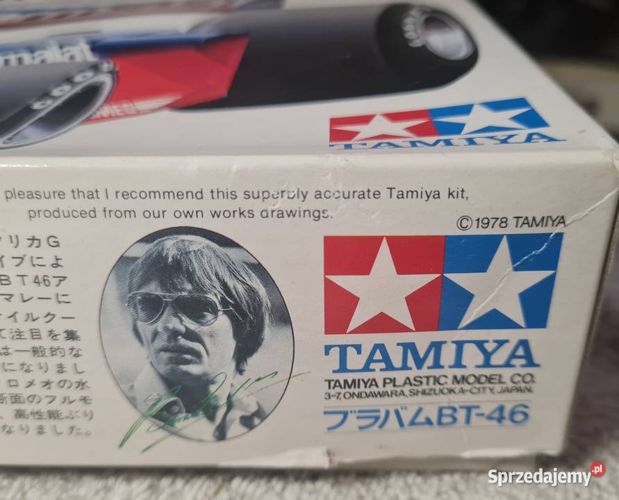 Kapsuła Czasu 1978 Tamiya 120 Brabham BT46 Alfa Poznań