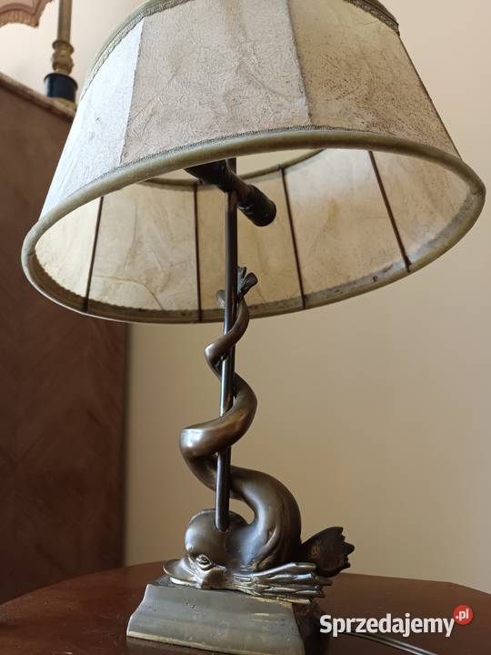 Lampa z brązu Francja Budzyń