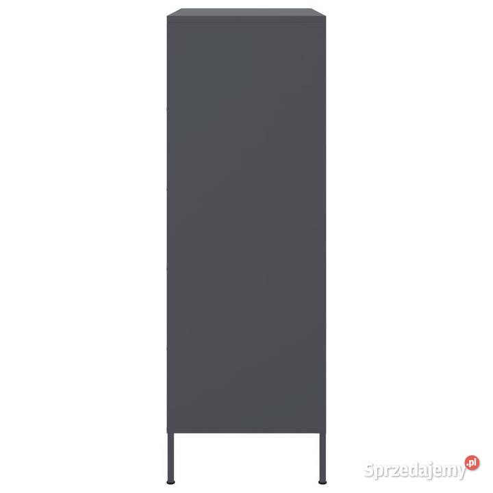 Szafka antracytowa 68x39x113 stal WM842972 Warszawa sprzedam