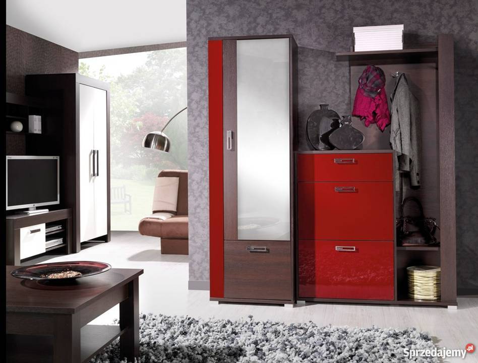 Garderoba FOX Połysk Idealna do przedpokoju Zielona Góra sprzedam