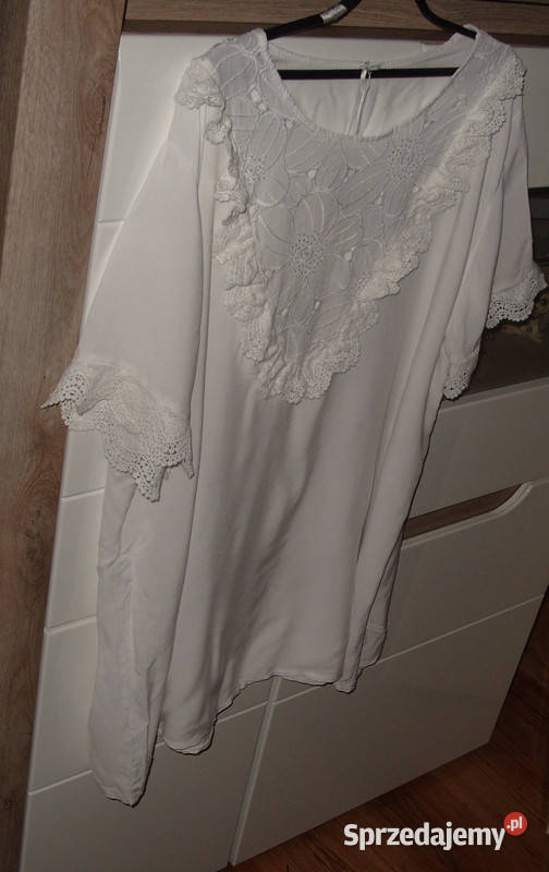 NOWA duża elegancka bluzka hafty VH r xxl xxxl Rawicz