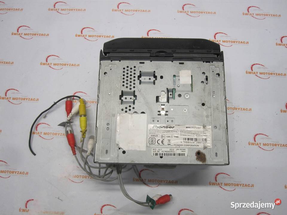 FORD VW PEUGEOT FIAT radio PIONEER 2DIN osobowe