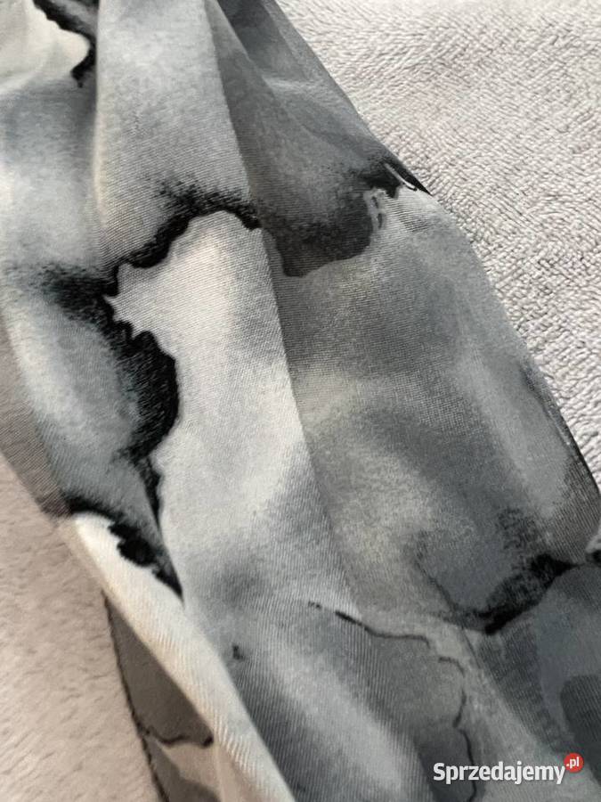 Chustka chusta apaszka szara HIT Dla kobiet Dodatki Jasło