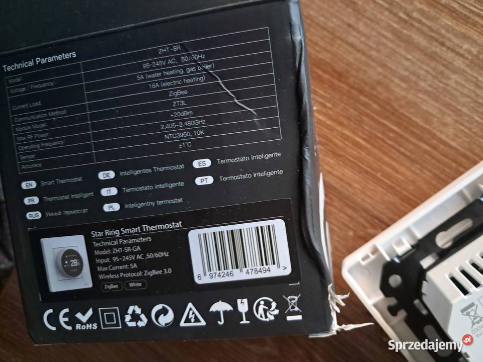 nowy inteligentny termostat Moes z serii star Dom i Ogród świętokrzyskie Sandomierz