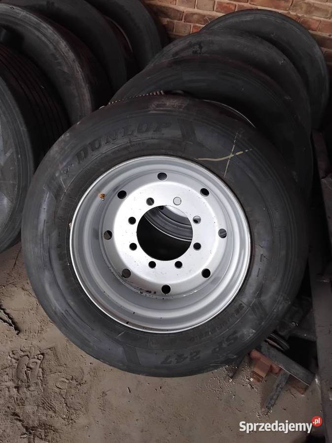 Koła 385 55 225 bezdętkowe tir 315 6 8 10 Chmiel Drugi