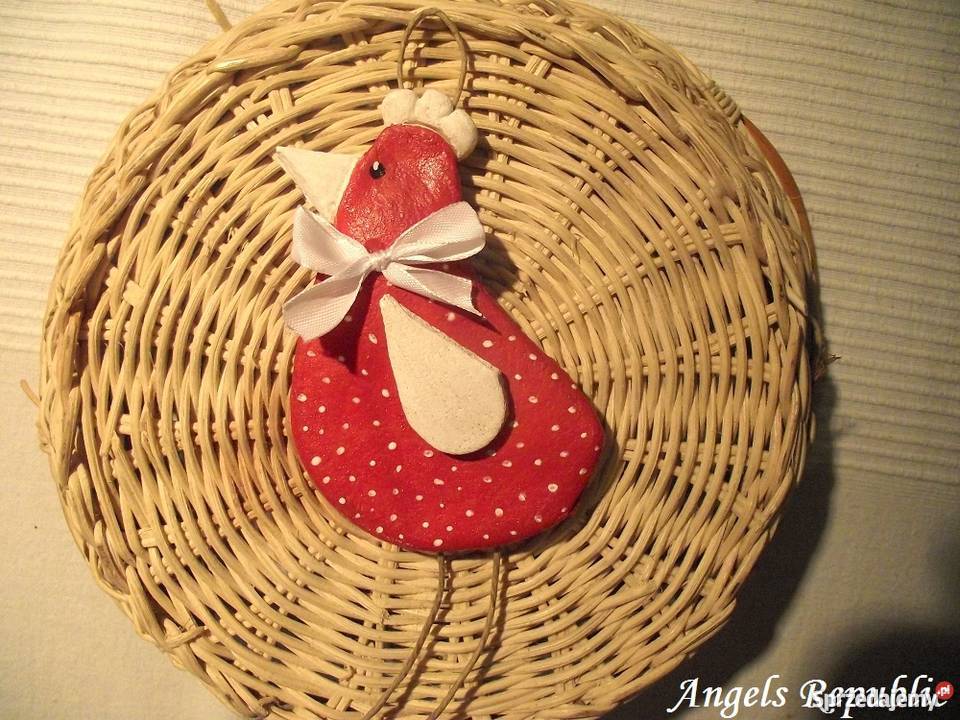 Kolorowe kurki na Wielkanoc rękodzieło