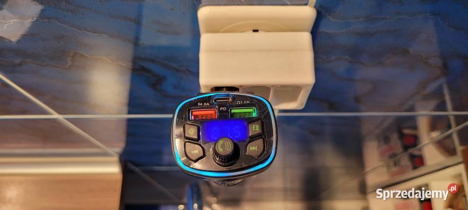 Transmiter samochodowy Q7 FM Bluetooth Mp3 True Elektronika Sosnowiec