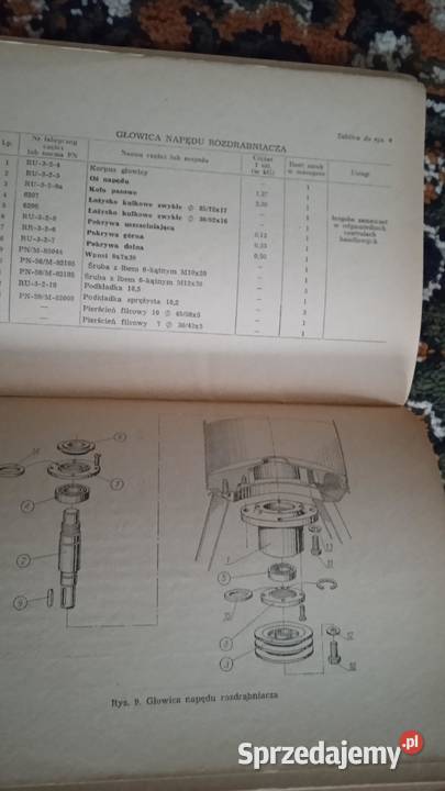 Instrukcja obsługi i katalog części rozdrabniacz