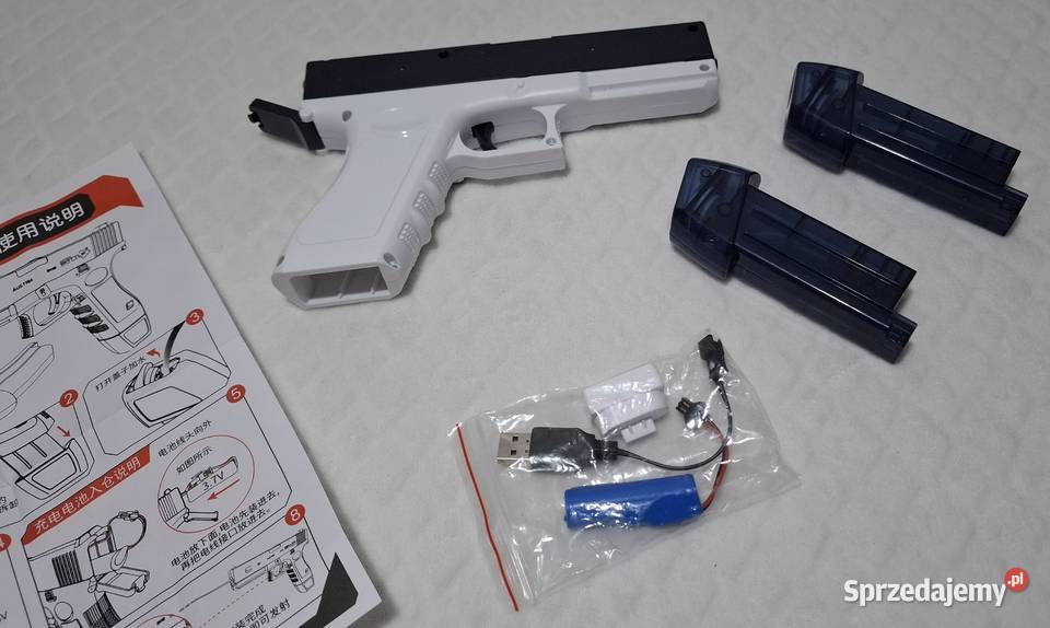 Pistolet elektryczny na wodę dwa magazynki 21 Czeladź sprzedam