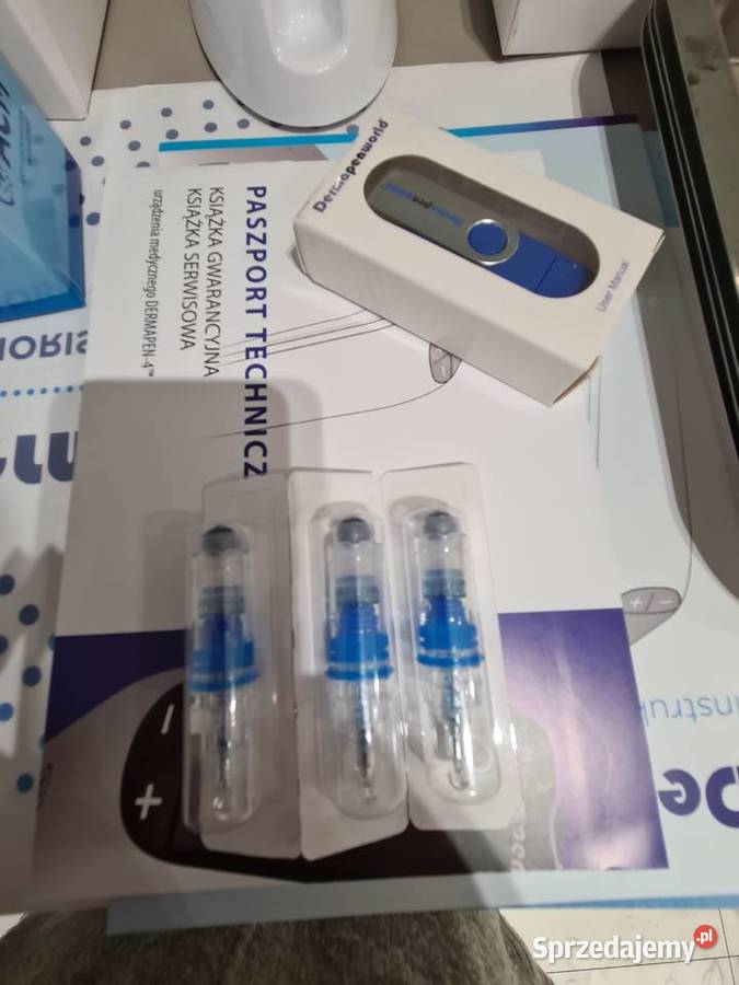 Oryginalny DermaPen 4 użyty 9 razy Toruń