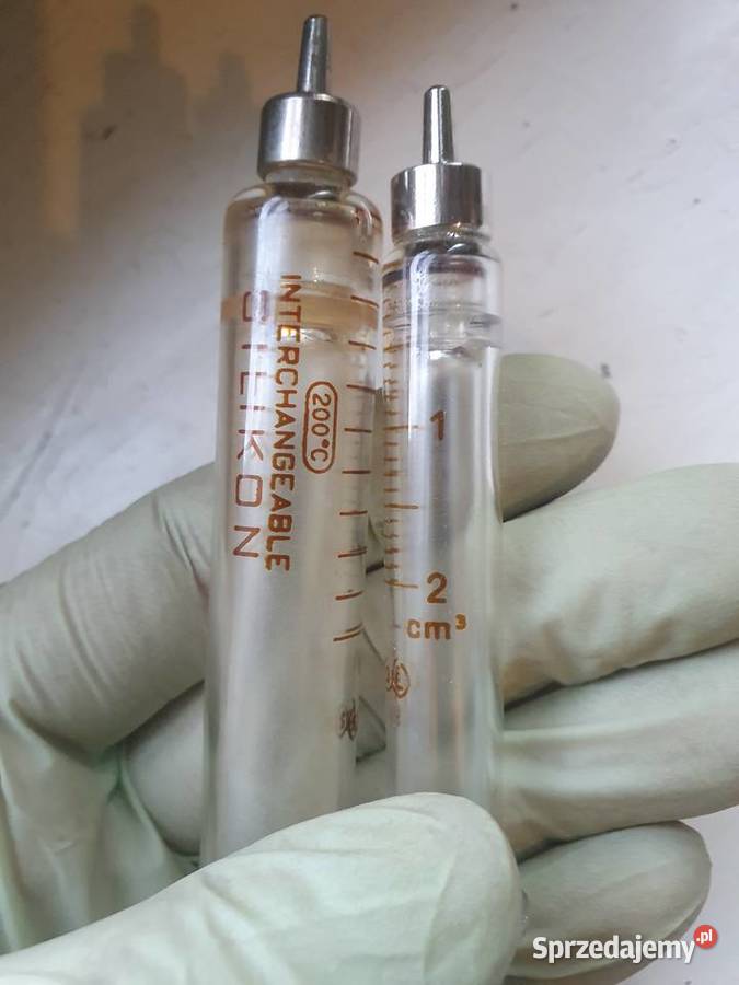Stare strzykawki metalowe szklane szpitalne Warszawa sprzedam