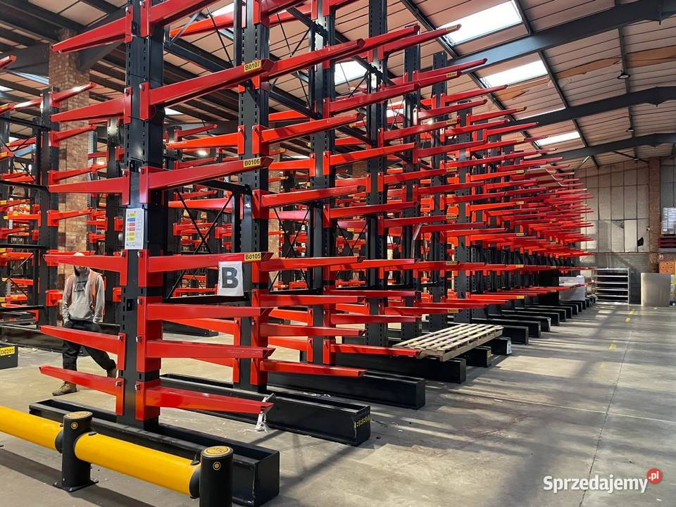 Regały wspornikowe dwustronne magazynowe do Magazynowanie Lublin